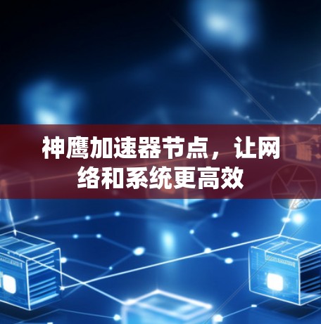 神鹰加速器节点,让网络和系统更高效 神鹰加速器节点,让网络和系统更高效