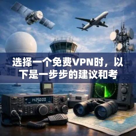 选择一个免费VPN时,以下是一步步的建议和考虑 选择一个免费VPN时,以下是一步步的建议和考虑