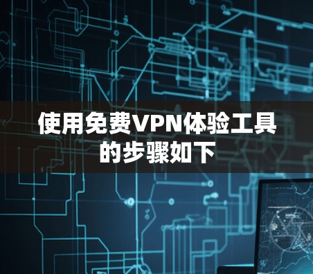 使用免费VPN体验工具的步骤如下