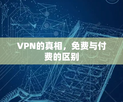 VPN的真相,免费与付费的区别