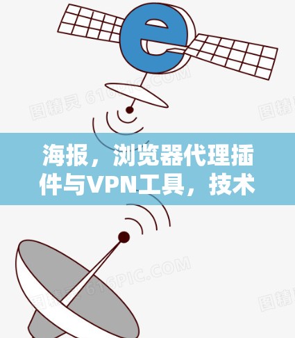 海报,浏览器代理插件与VPN工具,技术红利下的高效便捷